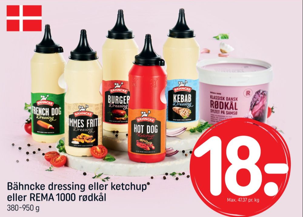 Bähncke, Burgerdressing