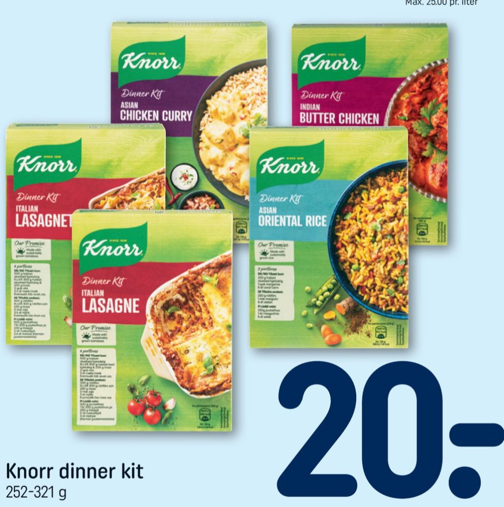 Knorr Dinner Kitt, Italian Lasagnette