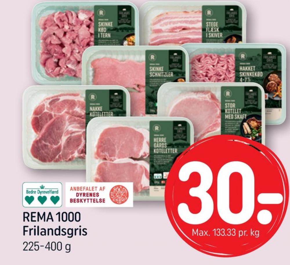 Rema 1000, Hakket skinkekød 4-7%