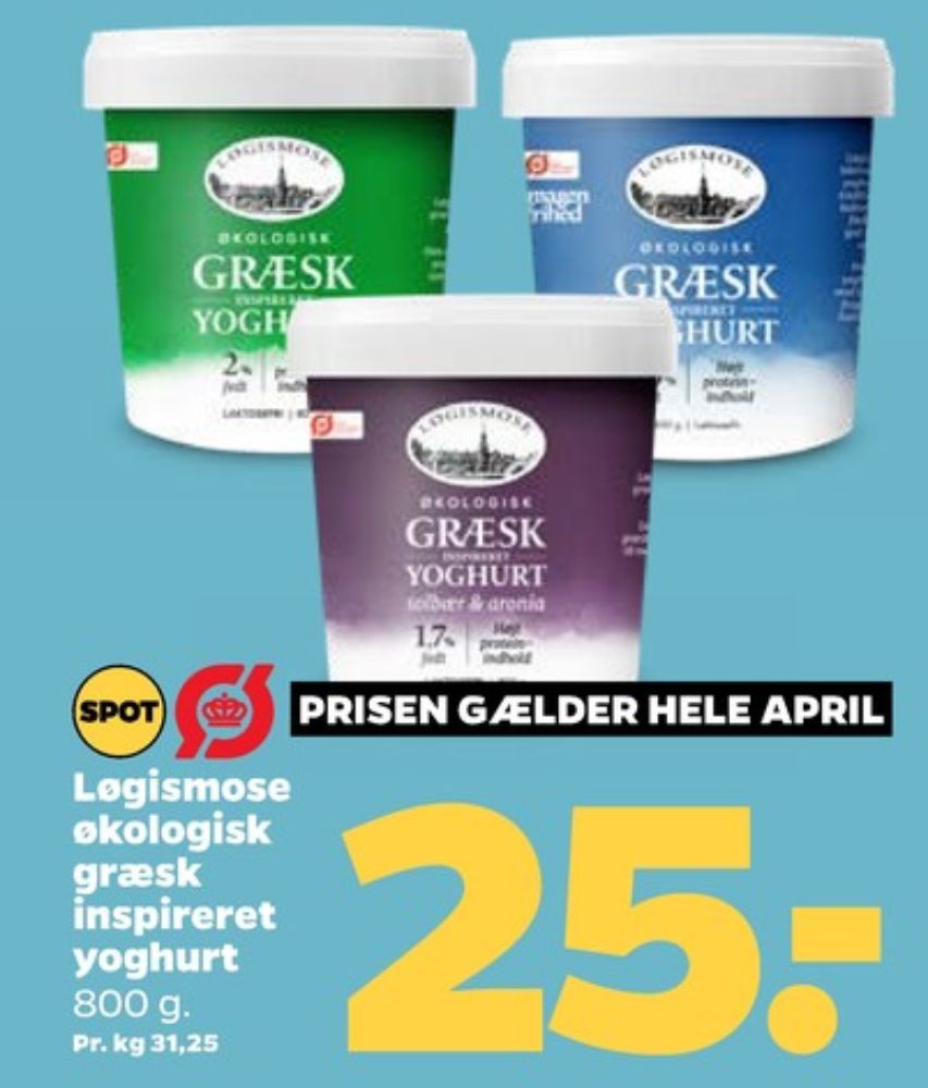 Løgismose, Græsk Yoghurt Solbær & Aronia