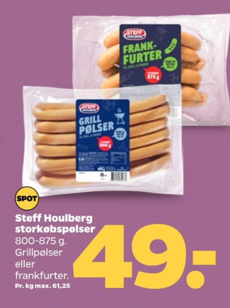 Steff Houlberg, Grillpølser