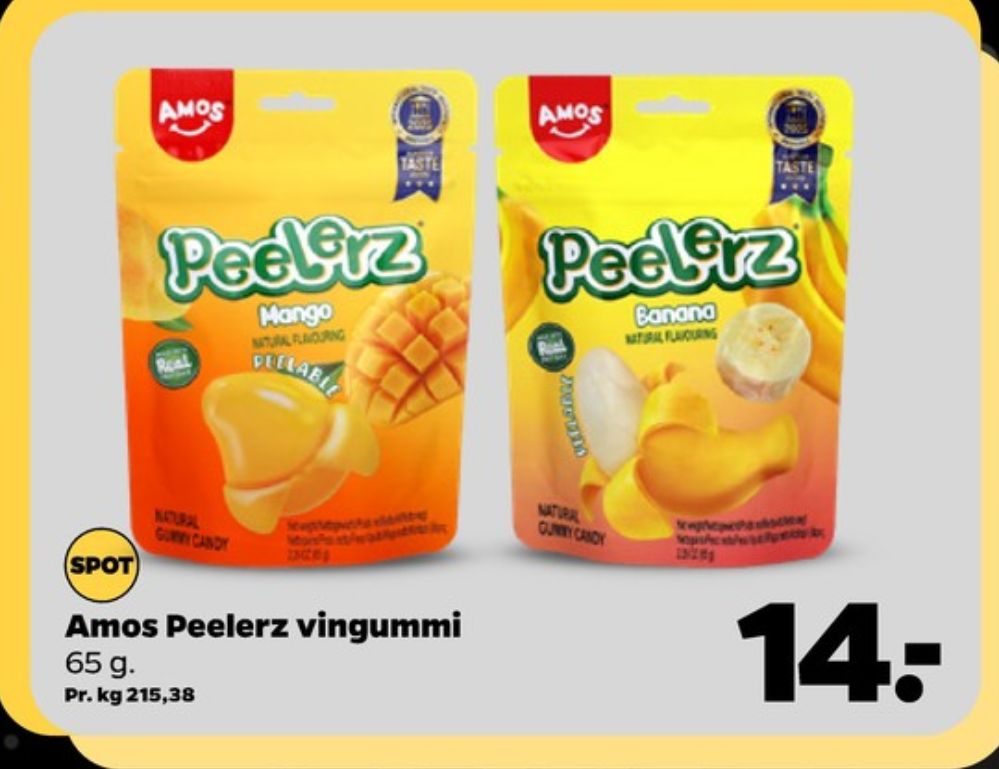 Peelerz, Banana Vingummi