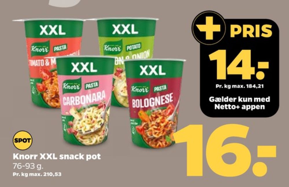 Knorr Snack Pot, Potato Bacon & Onion