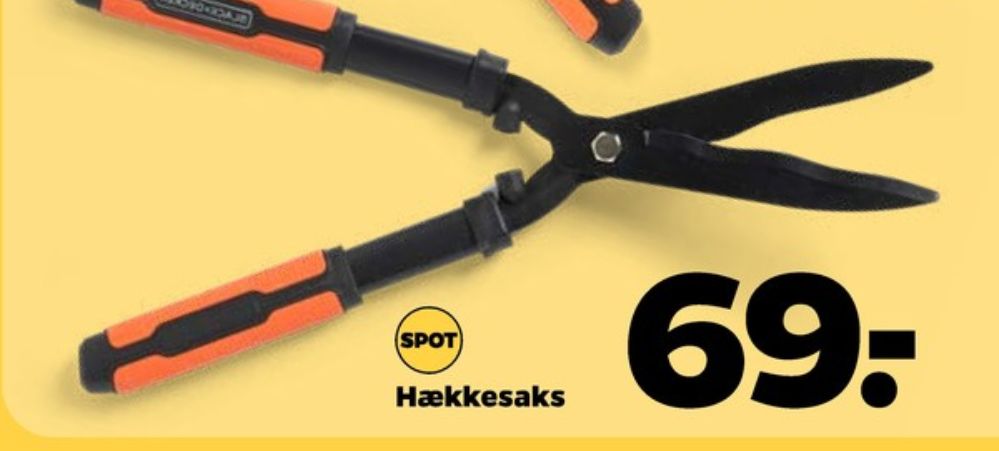Black&Decker, Hækkesaks