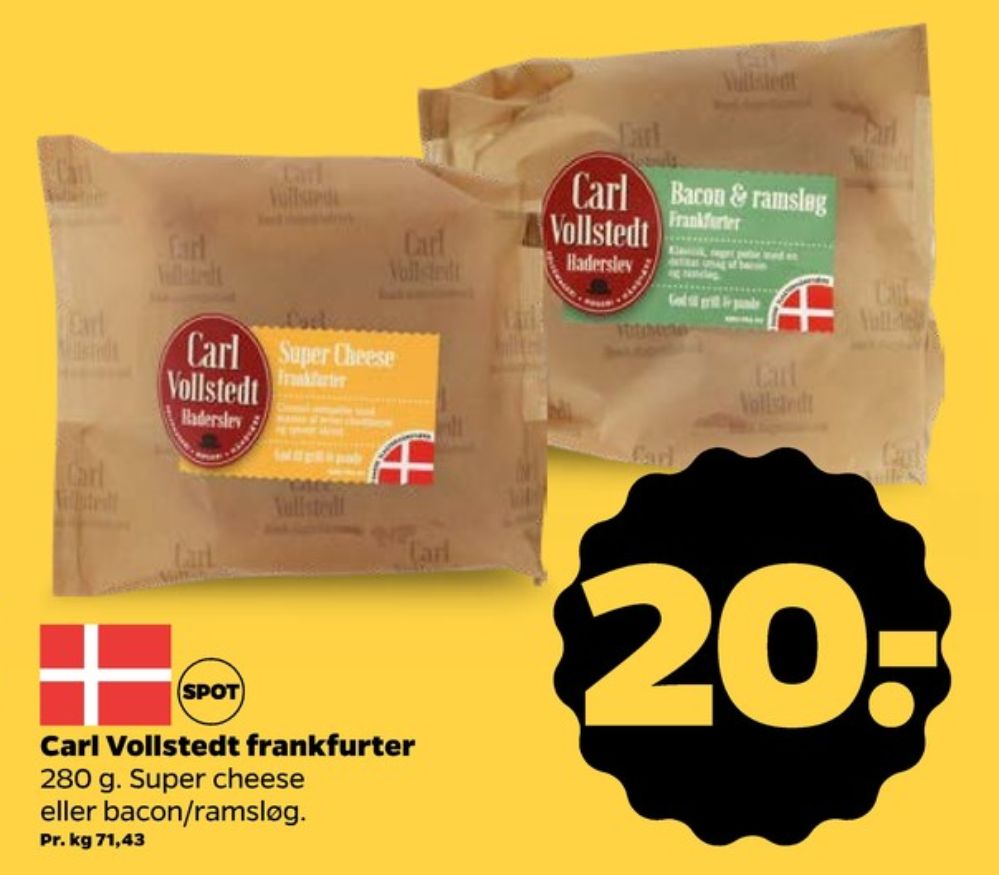 Carl Vollstedt's Eftf., Bacon & Ramsløg Frankfurter