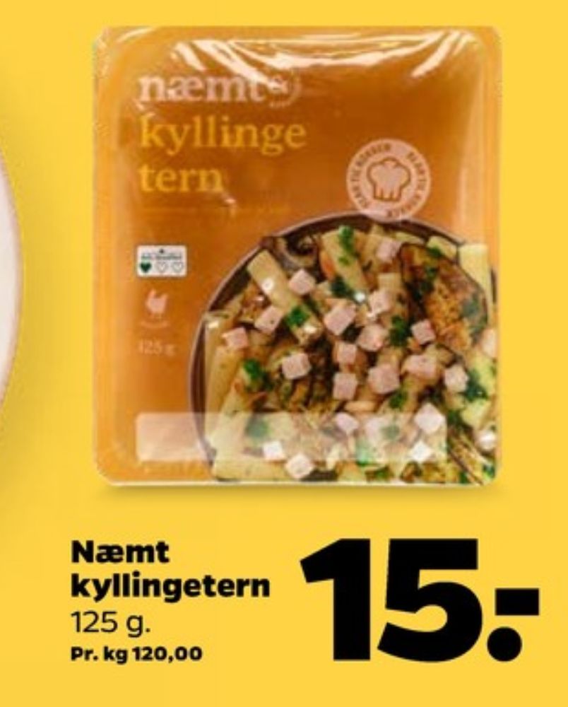 Næmt, Kyllingetern