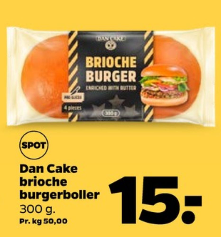 Dan Cake, Brioche Burgerboller