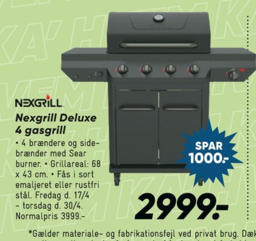 Nexgrill, Gasgrill