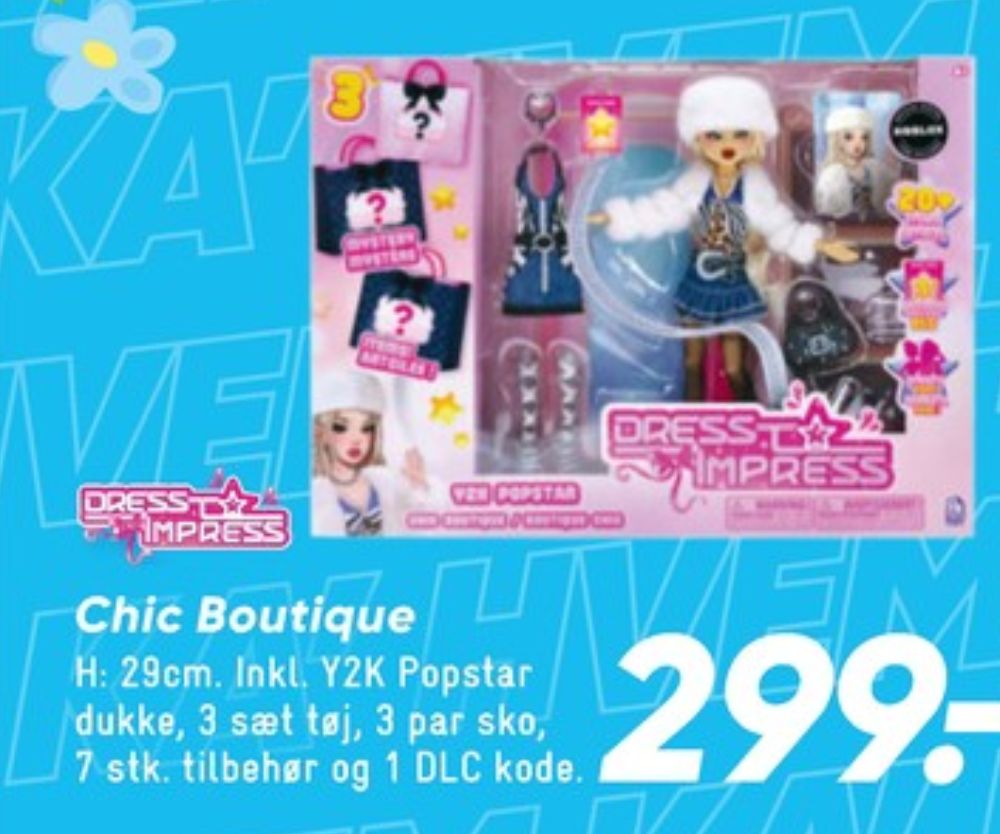 Dress to Impress, Dukke