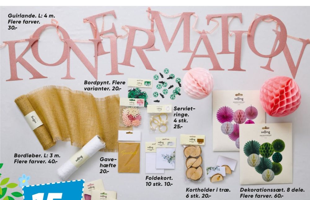 Salling, Servietringe