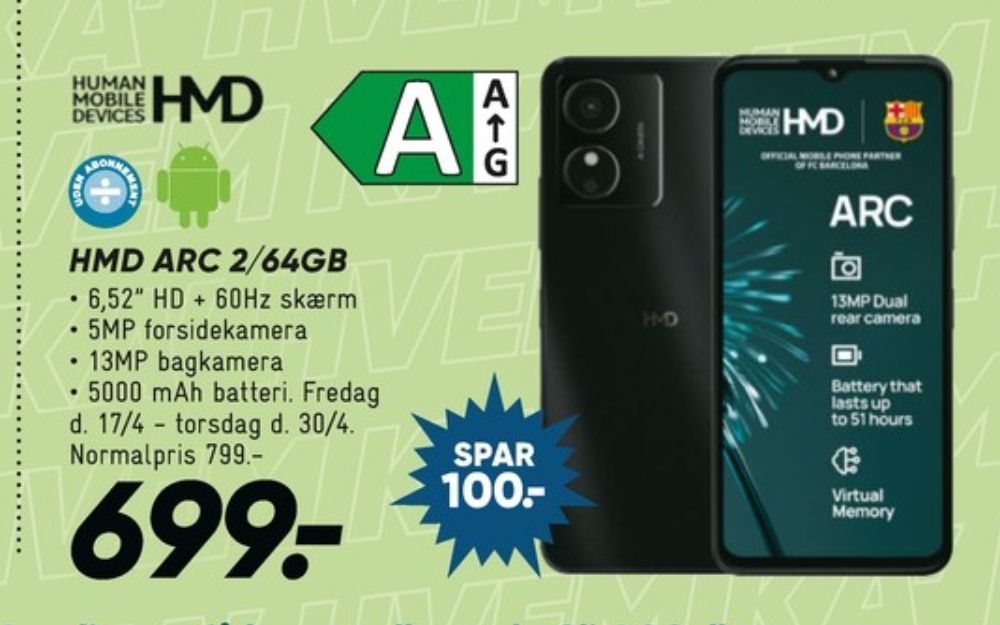 HMD ARC, Mobiltelefon