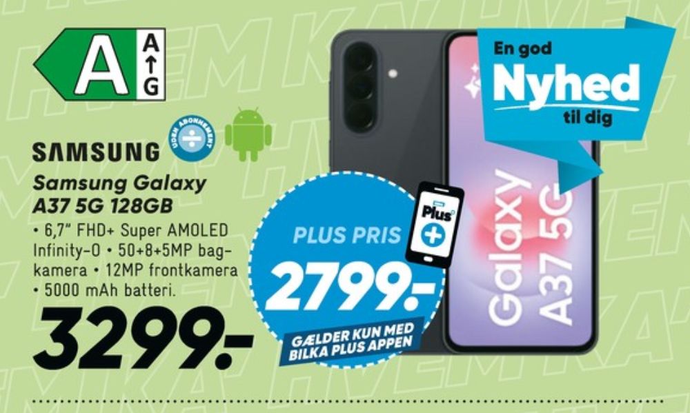 Samsung Galaxy A37, Mobiltelefon