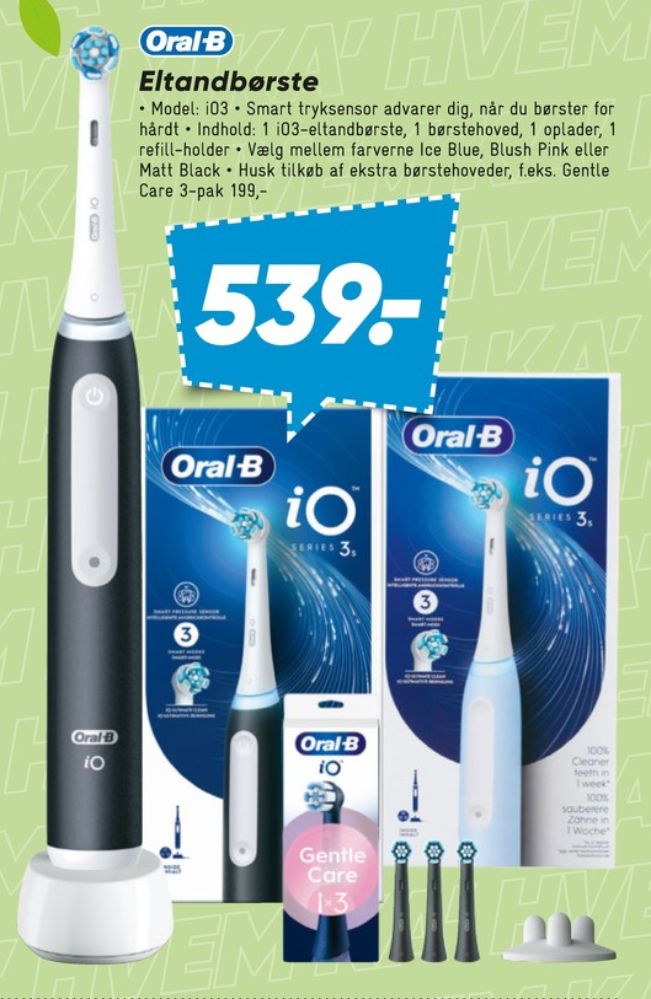 Braun Oral-B, Børstehoveder