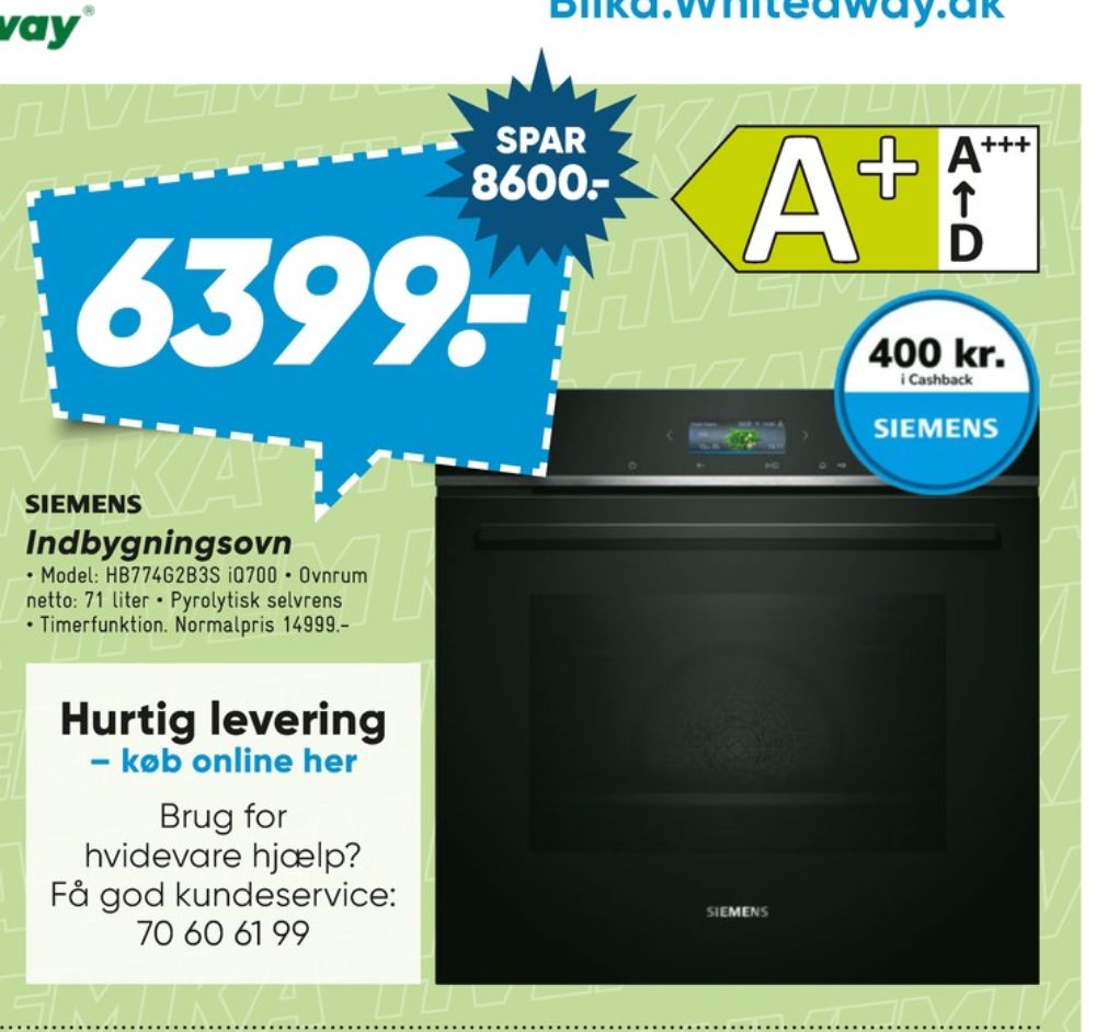 Siemens, Indbygningsovn