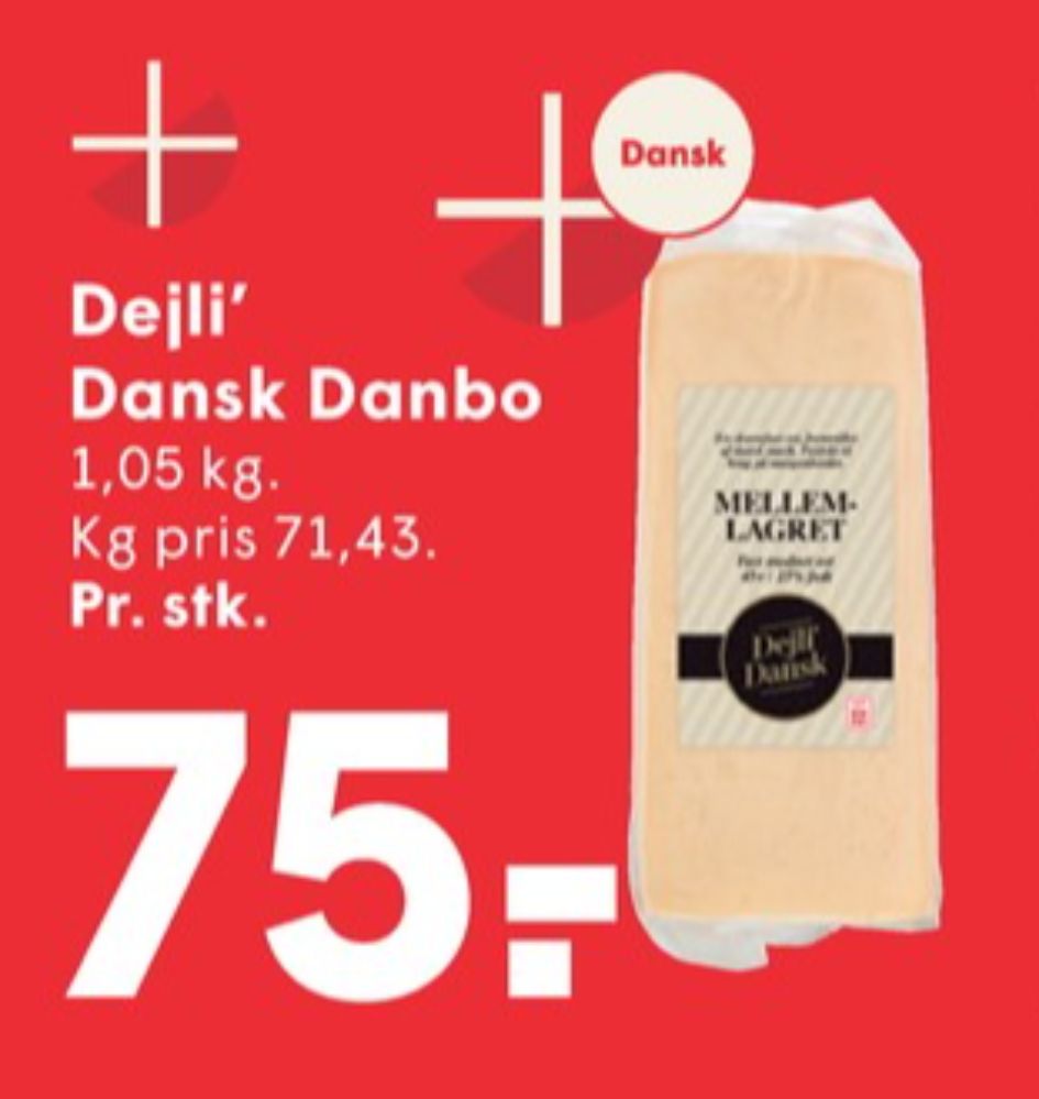 Dejli Dansk, Skæreost Mellemlagret