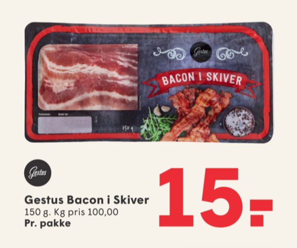 Gestus, Baconskiver