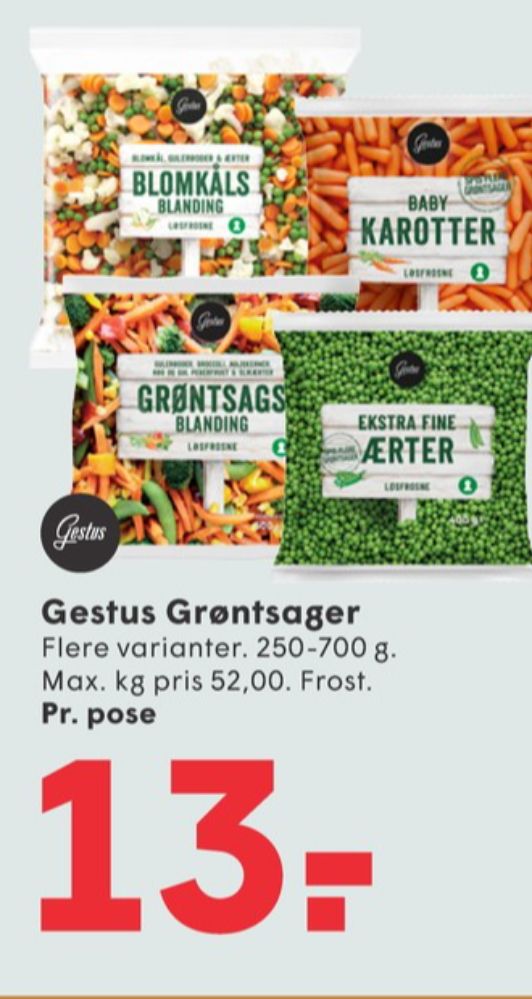 Gestus, Blomkålsblanding