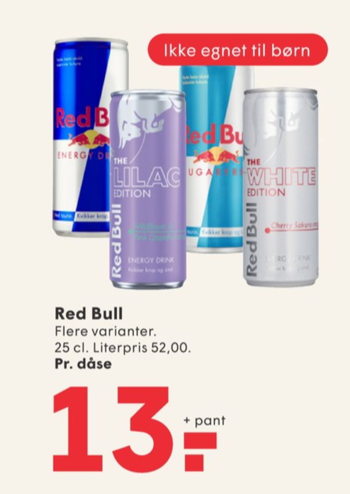 Red Bull Energy, Energidrik
