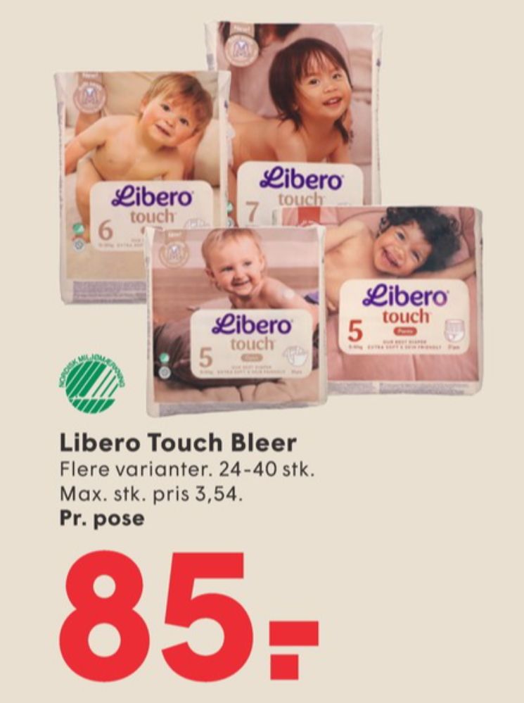 Libero Touch, Bleer str 3 5-8 kg