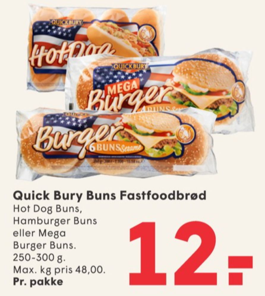 Quickbury, Burgerboller Mega