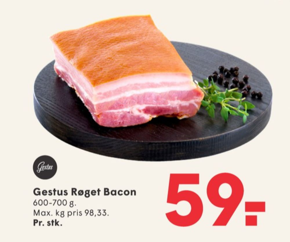 Gestus, Bacon
