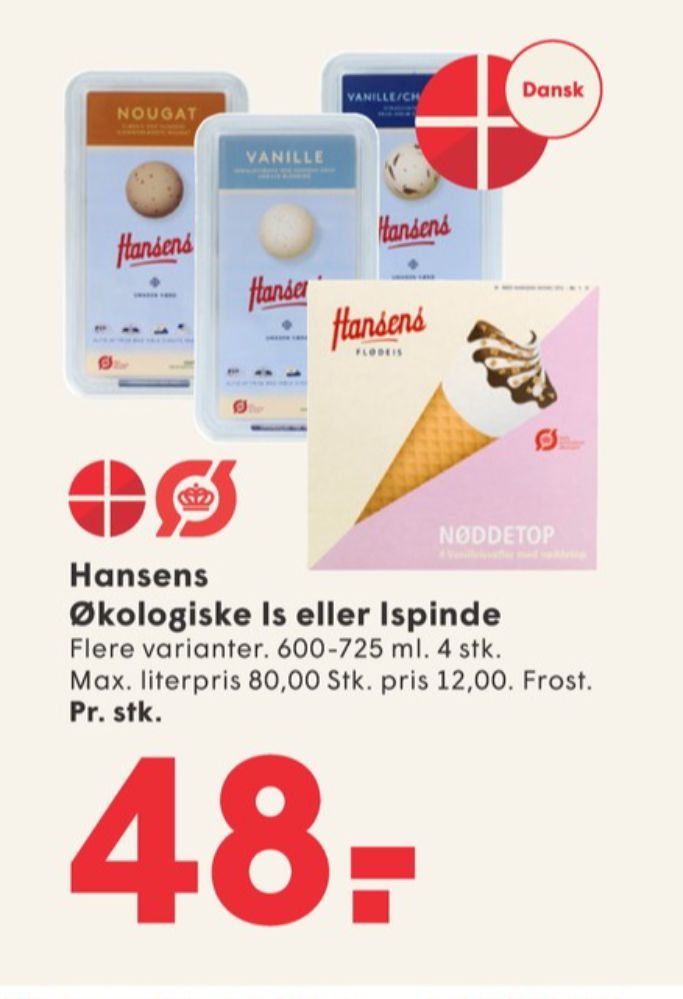 Hansens, Nougat is