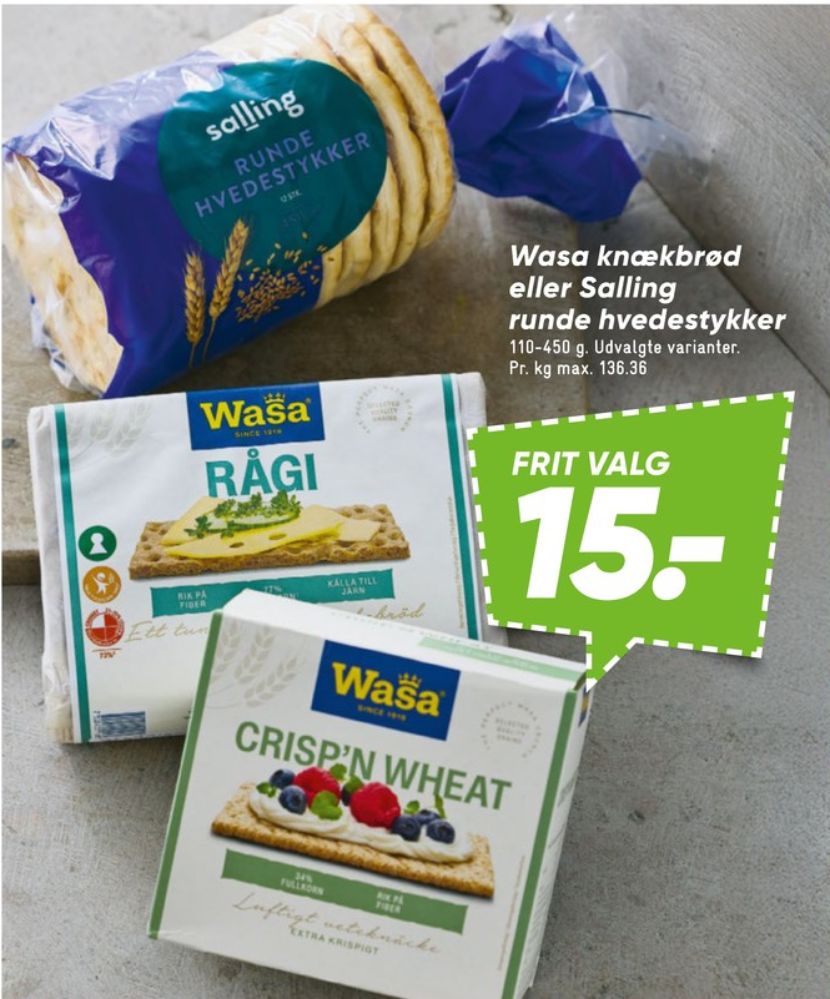 Wasa, Rågi knækbrød