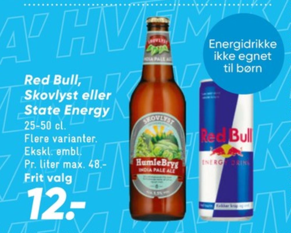 Red Bull Energy, Energidrik