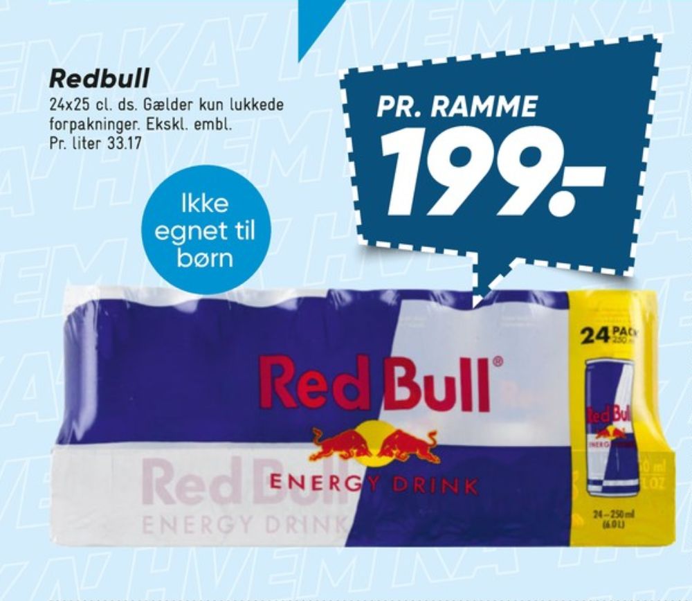 Red Bull Energy, Energidrik 24 pk.