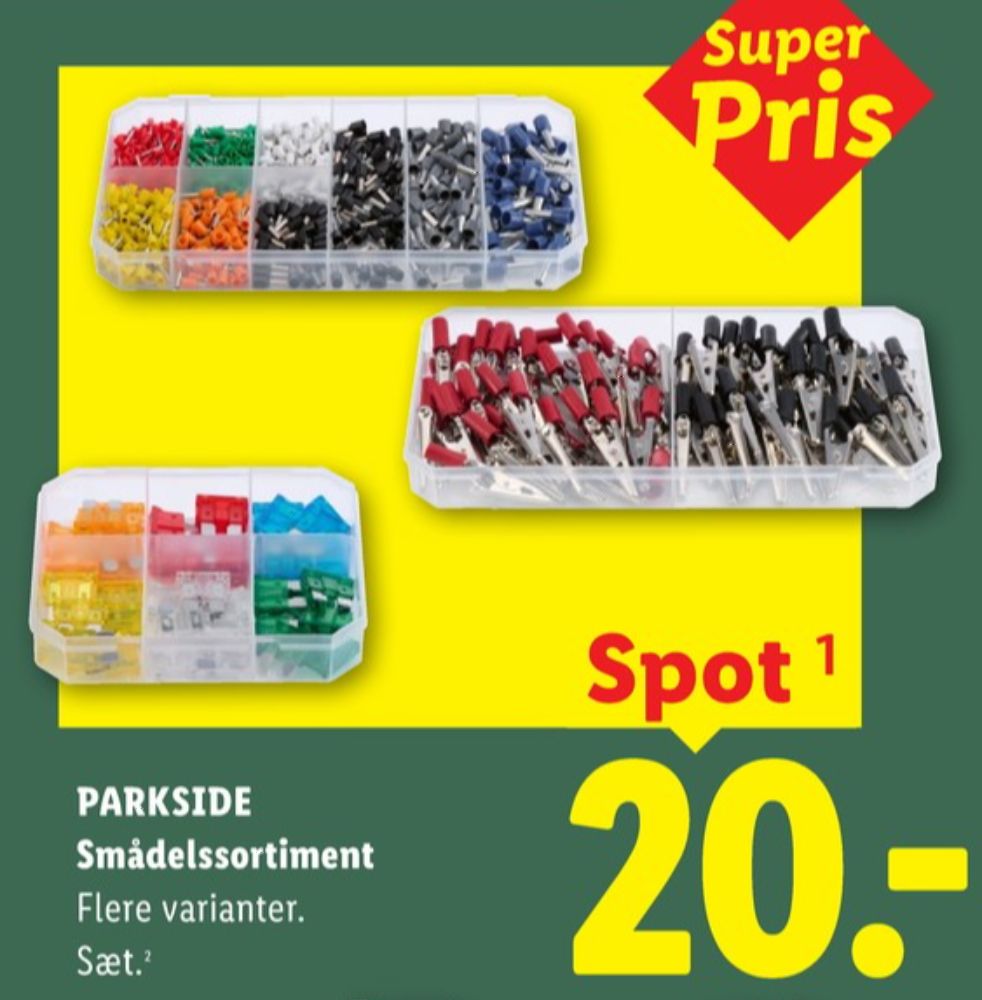 Parkside, Sortimentsbokse