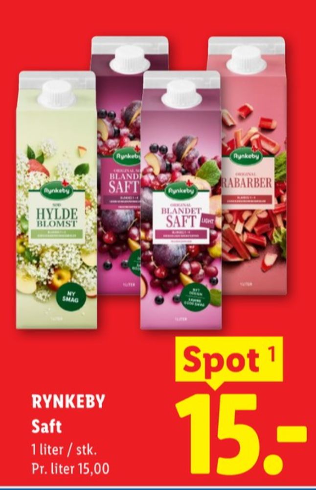 Rynkeby, Rabarber Frugtsaft 