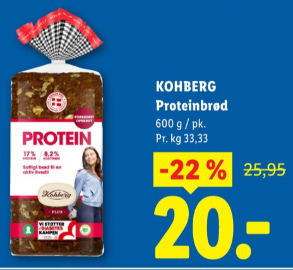 Kohberg, Protein Rugbrød