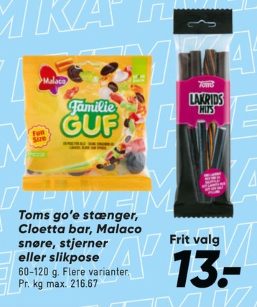 Malaco Familie Guf, Slikposer