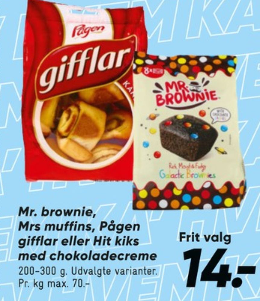 Pågen, Gifflar kanel