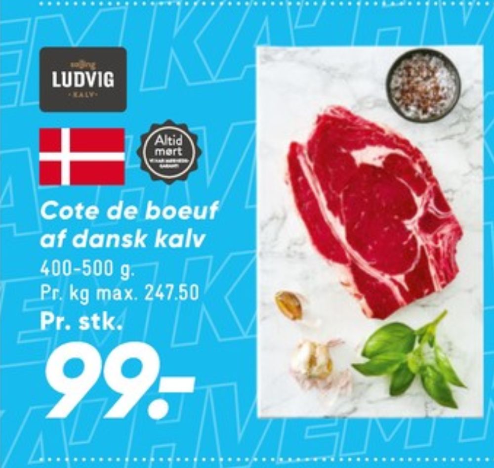 Salling Ludvig, Cote de boeuf