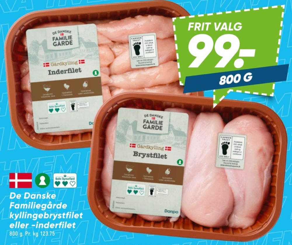 De Danske Familiegårde, Kyllingebrystfilet