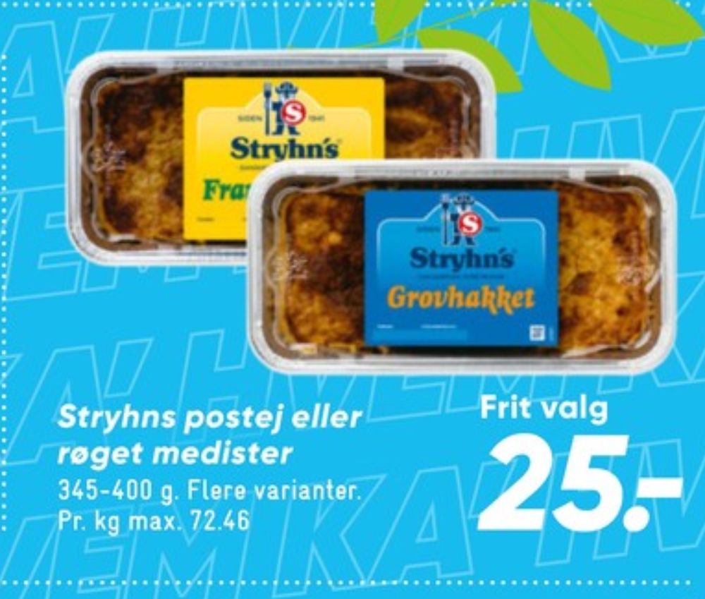 Stryhns, Røget Medister