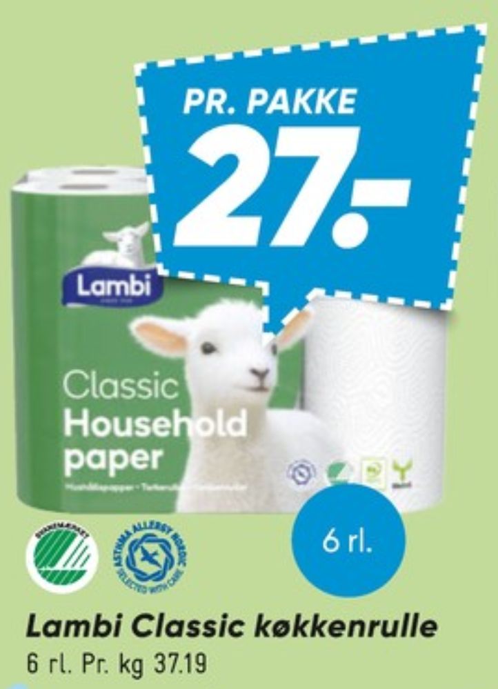 Lambi Classic, Køkkenrulle