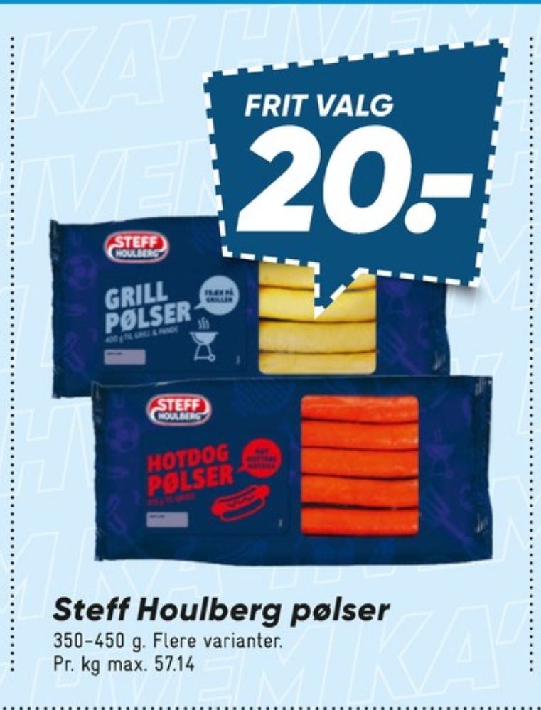 Steff Houlberg, Grillpølser