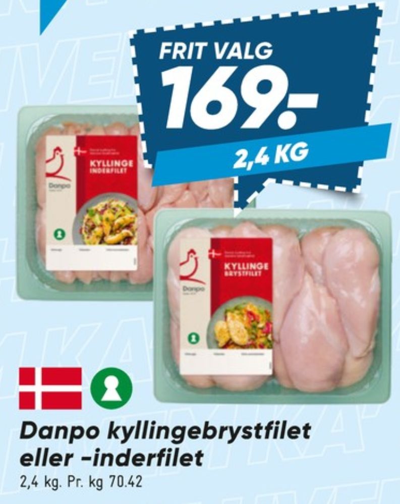Danpo, Kyllingebrystfilet