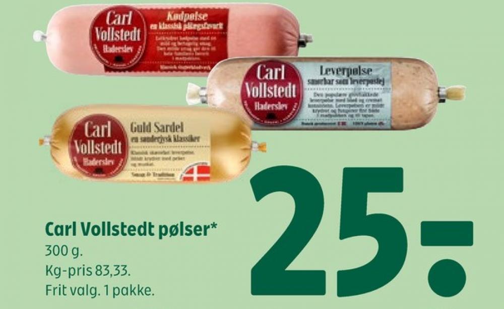 Carl Vollstedt's Eftf., Kødpølse