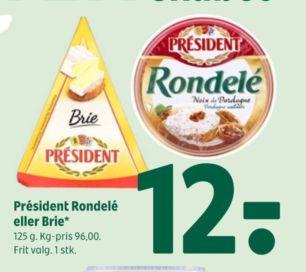 Président Rondelé, Flødeost Noix de Dordogne