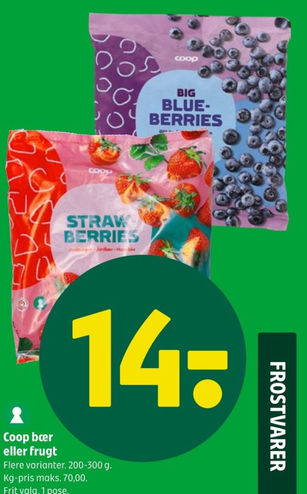 Coop, Jordbær