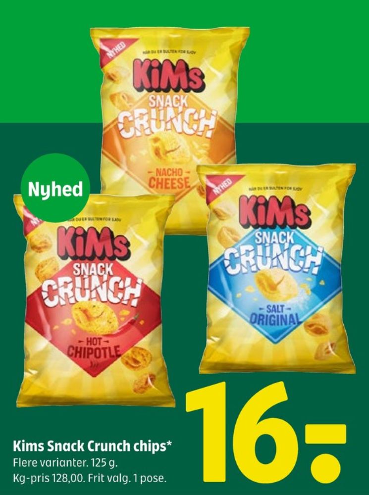 Kims, Snack Crunch Nacho 