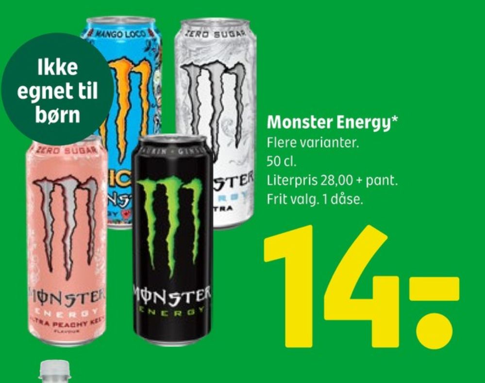 Monster Ultra Peachy Keen, Energidrik