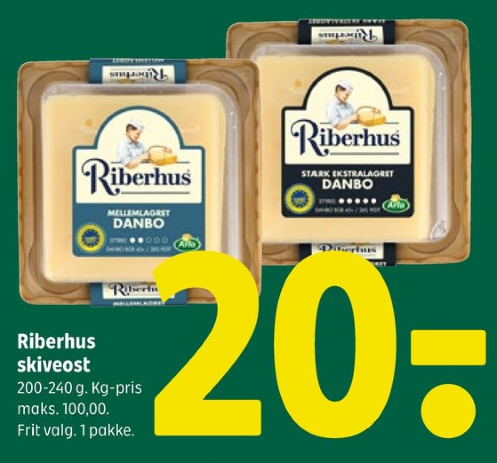 Riberhus, Skiveost Danbo Mellemlagret
