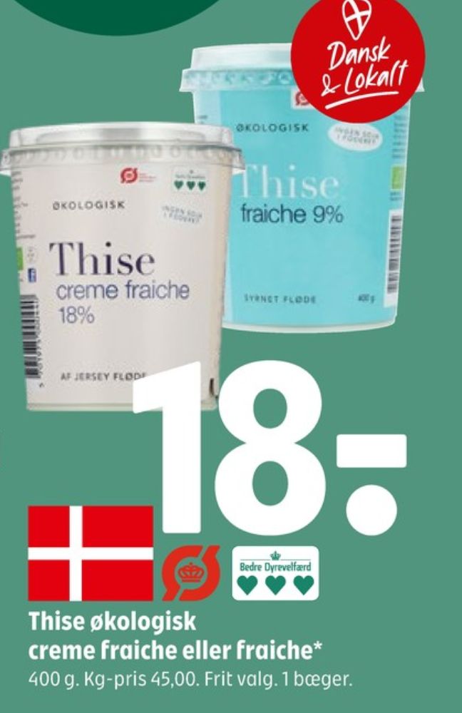 Thise, Creme Fraiche 9 %