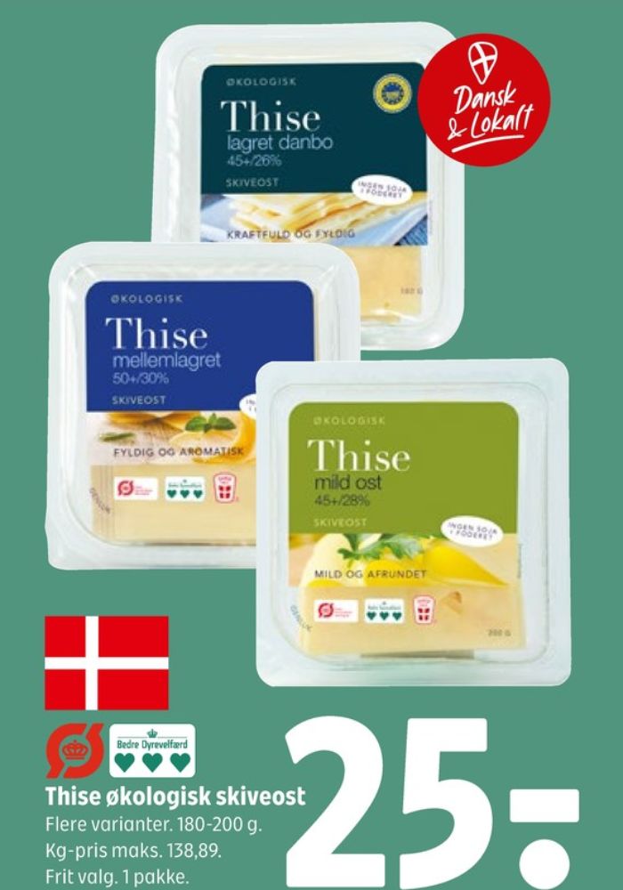 Thise, Skiveost Danbo Mellemlagret