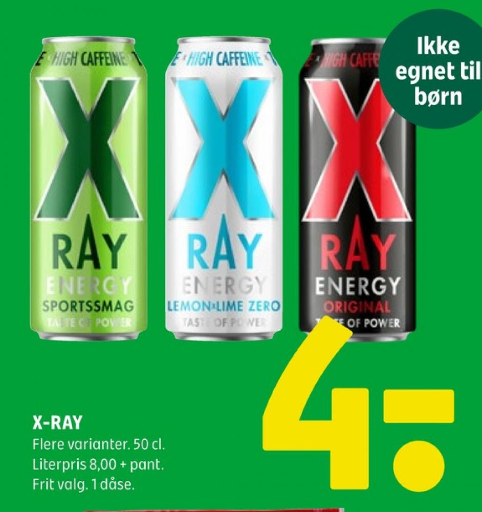 X-Ray Lemon Lime Zero, Energidrik