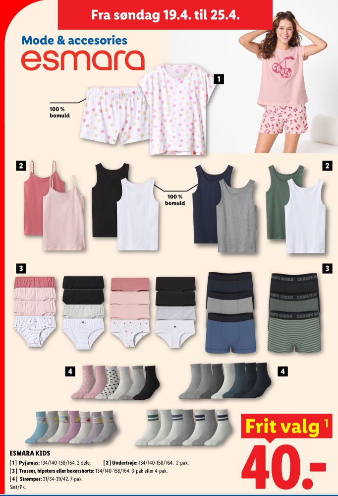 Esmara Kids, Strømper